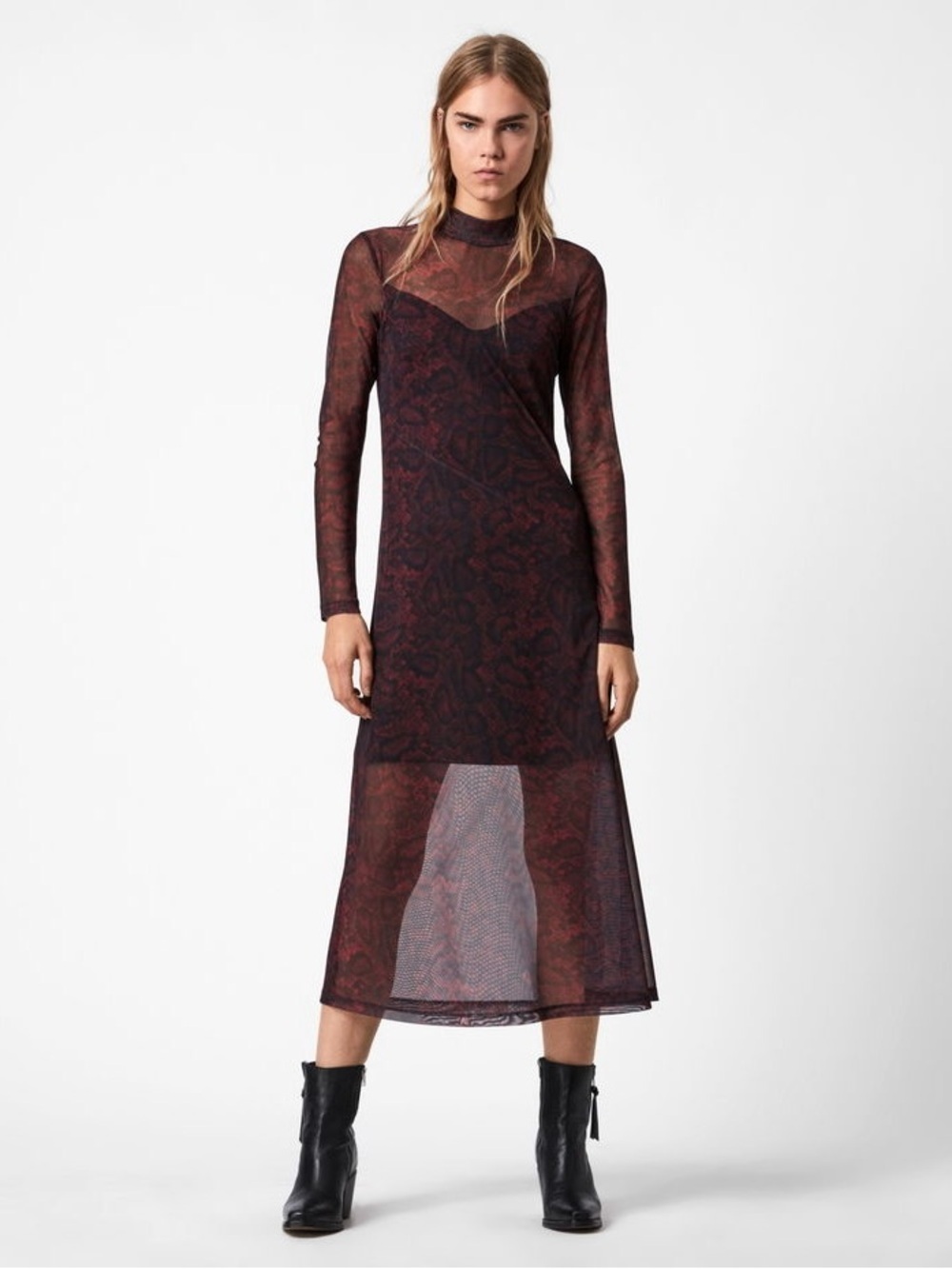 ALLSAINTS Hanna Stanza Dress